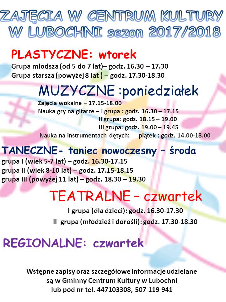 zajęcia w goku