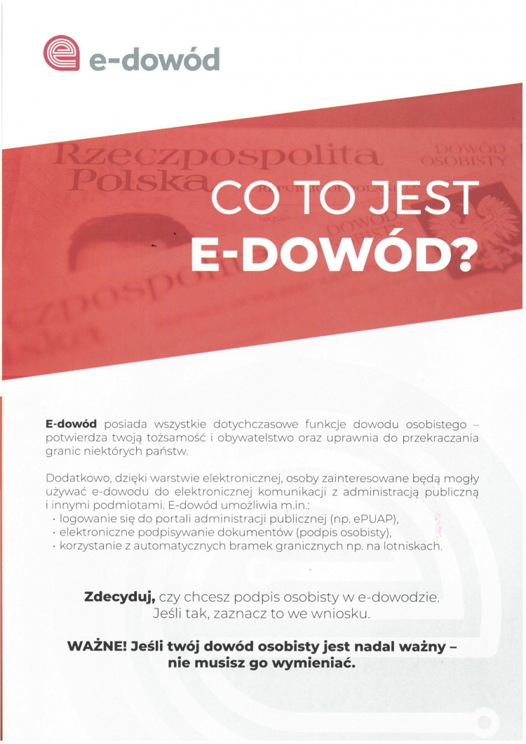 e - dowod e - dowod