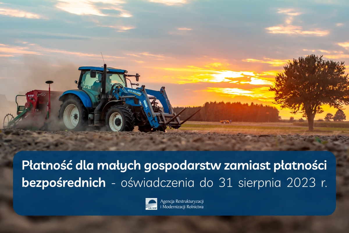 Płatność dla małych gospodarstw - informacja prasowa (002)