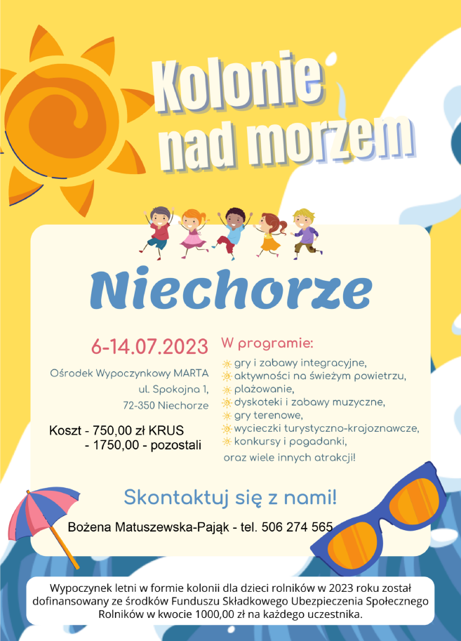 Wakacje 2023